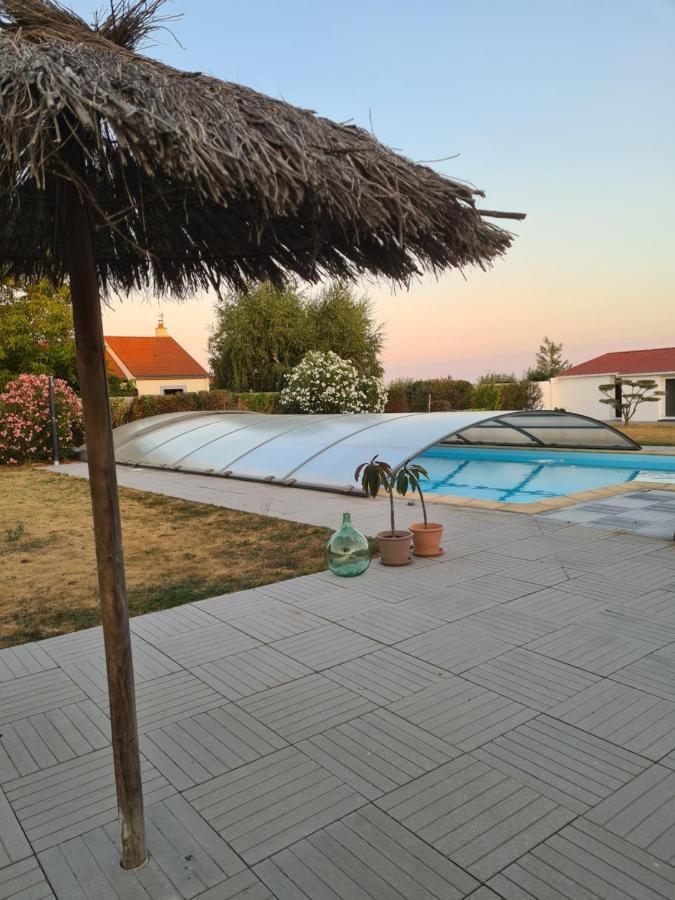 Ty Grain De Sel : Logement Privatif Avec Piscine, Jardin Et Patio Chauve Екстер'єр фото