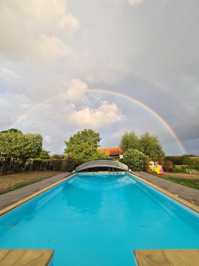 Ty Grain De Sel : Logement Privatif Avec Piscine, Jardin Et Patio Chauve Екстер'єр фото