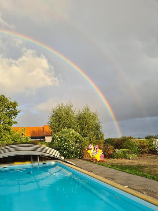 Ty Grain De Sel : Logement Privatif Avec Piscine, Jardin Et Patio Chauve Екстер'єр фото