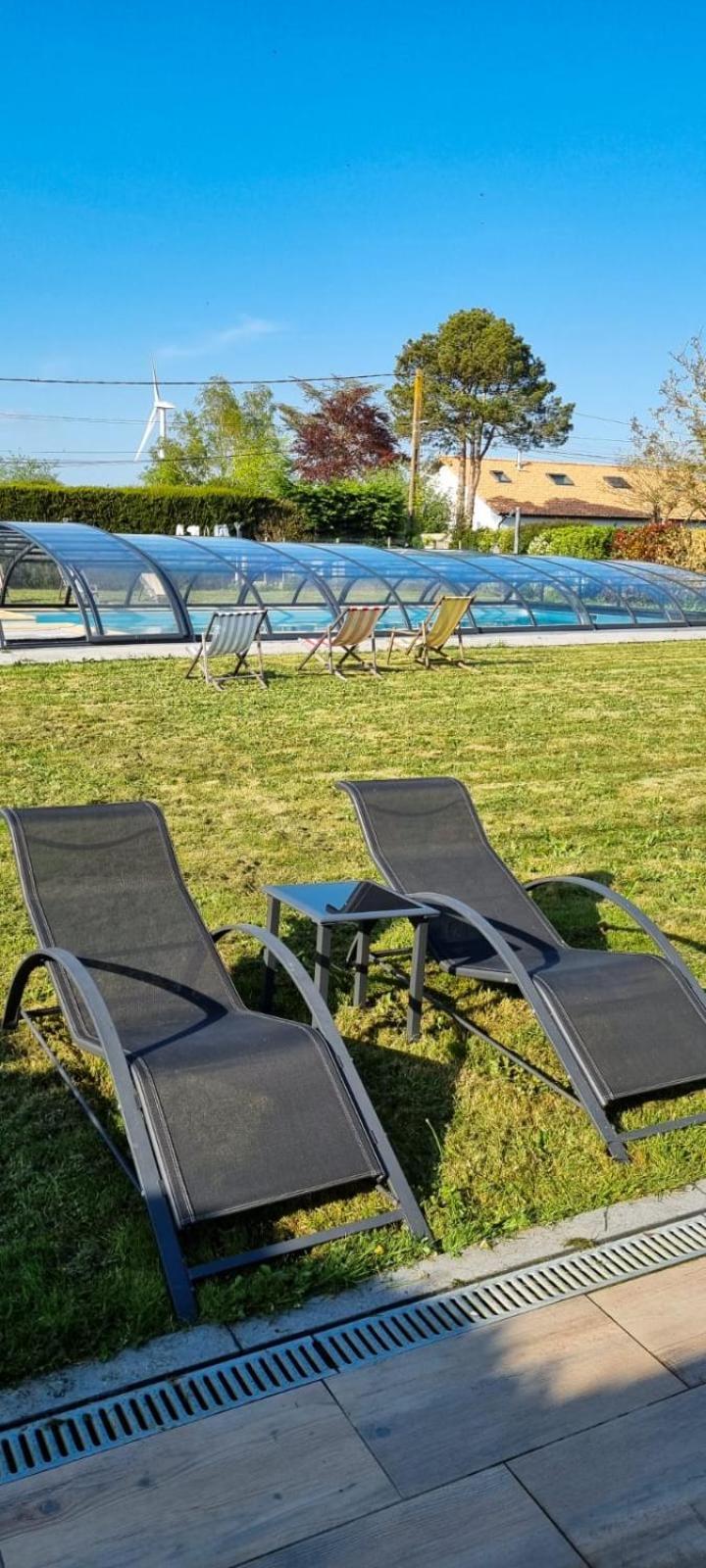 Ty Grain De Sel : Logement Privatif Avec Piscine, Jardin Et Patio Chauve Екстер'єр фото